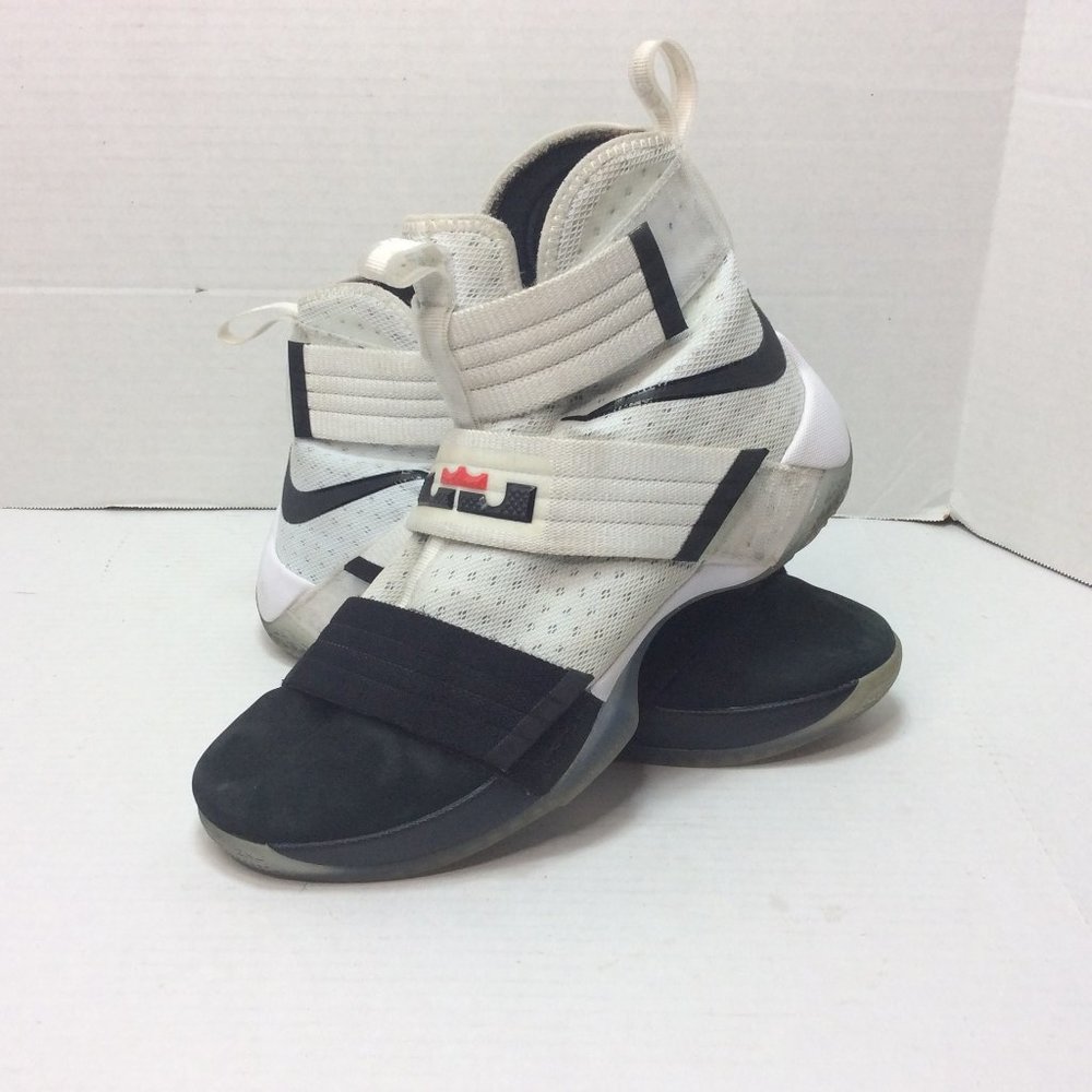 NIKE AIR ZOOM LEBRON SOLDIER 10 SHOES 844378-102 SIZE 9